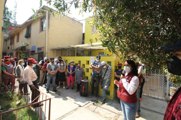 Dolores Padierna en la alcaldía cuauhtémoc