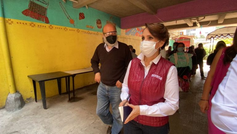 La candidata por la alcaldía Cuauhtémoc Dolores Padierna confirma su compromiso