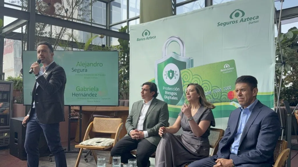 Banco Azteca blinda cuentas con seguro frente a fraudes digitales sofisticados